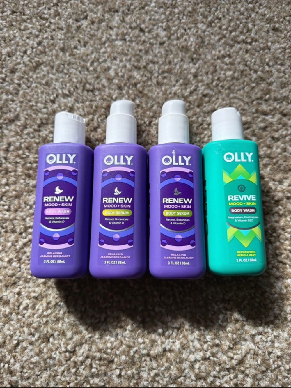 Olly Renew Travel Size Bundle